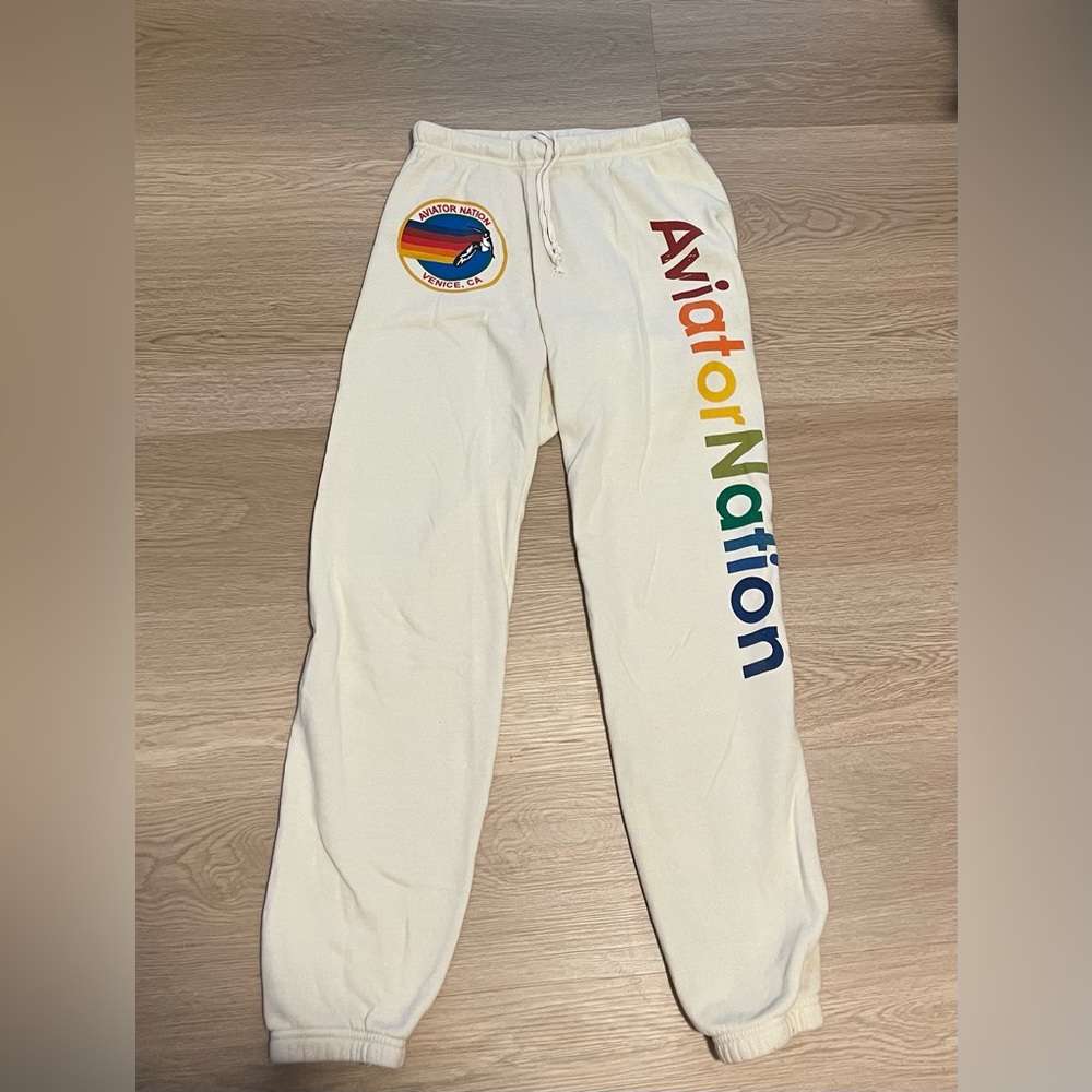 Aviator nation size small sweatpants